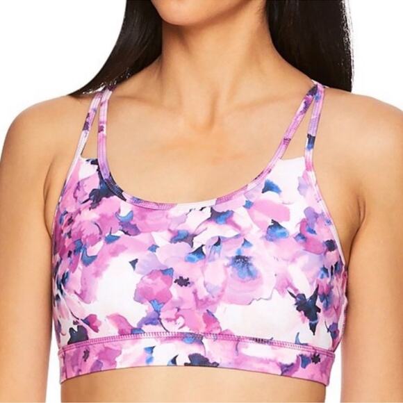 NWT! Gaiam Shina Sports Bra in Bridal Rose - Size XS - Picture 3 of 10